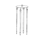 Rotisol USA SBT Kebab Carousel with 4 skewers