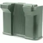 San Jamar 668759 Carlisle - SixStar™ Standard Food Bar Leg