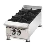 Star Star 802HA 2 Burner Countertop Gas Hotplate / Range with Manual Controls - 30,000 BTU