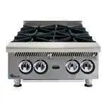 Star Star 804HA 4 Burner Countertop Gas Hotplate / Range with Manual Controls - 30,000 BTU