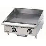 Star Star 824TA Ultra-Max® 24'' Countertop Gas Griddle with Thermostatic Controls - 60,000 BTU