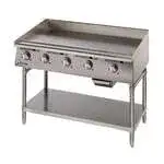 Star Star 860TA Ultra-Max® 60'' Countertop Gas Griddle with Thermostatic Controls - 150,000 BTU