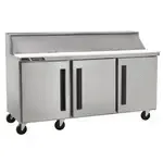 Traulsen Traulsen CLPT-7220-SD-RRR 70.25'' Refrigerated Sandwich / Salad Prep Table with