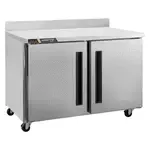 Traulsen Traulsen CLUC-48F-SD-WTLR 48.25'' 2 Door Worktop Freezer with Side / Rear Breathing Compressor - 13.28 cu. ft.