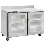Traulsen Traulsen CLUC-48R-GD-WTLR 48.25'' 2 Door Worktop Refrigerator with Front Breathing Compressor - 13.28 cu. ft.