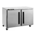 Traulsen Traulsen CLUC-48R-SD-LL 48.25'' 2 Section Undercounter Refrigerator with 2 Left Hinged Solid Doors and Side / Rear Breathing Compressor
