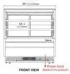 Turbo Air Turbo Air TCGB-48UF-W(B)-N Display Case