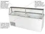 Turbo Air Turbo Air TIDC-91W-N Ice Cream Dipping Cabinet