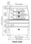 Turbo Air Turbo Air TIOM-48RSB-N Island Display Self-Serve Refrigerated