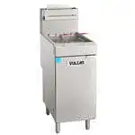 Vulcan Vulcan 1VEG35M 15 - 50 lb. Gas Floor Model Full Pot Fryer with Millivolt Thermostatic Controls - 70,000 BTU