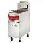 Vulcan Vulcan 1VK45C PowerFry5 15 - 50 lb. Gas Floor Model Full Pot Fryer with Computer Controls - 70,000 BTU