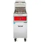 Vulcan Vulcan 1VK45DF PowerFry5 15 - 50 lb. Gas Floor Model Full Pot Fryer with Digital Controls - 70,000 BTU