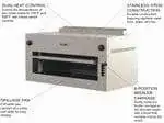 Vulcan 36ESB-240 Salamander Broiler