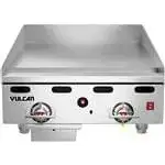 Vulcan Vulcan 924RX 24'' Countertop Gas Griddle with Thermostatic Controls - 54,000 BTU