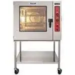 Vulcan Vulcan ABC7G-NAT Full Size Natural Gas Combi Oven with Dials / Buttons Controls - 120 Volts