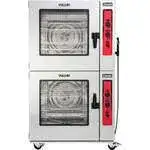 Vulcan Vulcan ABC7G-NAT Full Size Natural Gas Combi Oven with Dials / Buttons Controls - 120 Volts