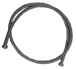 Vulcan HOSEWTR 3/4BBV Flex stainless steel water hose 72"