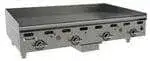Vulcan Vulcan MSA48-30 48'' Countertop Gas Griddle with Thermostatic Controls - 108,000 BTU