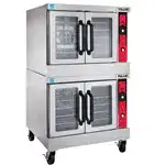 Vulcan Vulcan SG44 Double Deck Gas Convection Oven with Dials / Buttons Contols, 120 Volts