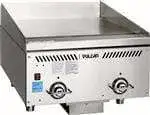 Vulcan Vulcan VCCG24-IR 24'' Countertop Gas Griddle with Thermostatic Controls - 48,000 BTU