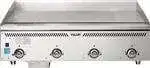 Vulcan Vulcan VCCG48-IS 48'' Countertop Gas Griddle with Thermostatic Controls - 96,000 BTU