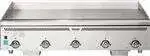 Vulcan Vulcan VCCG60-IR 60'' Countertop Gas Griddle with Thermostatic Controls - 120,000 BTU