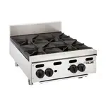Vulcan Vulcan VHP636 6 Burner Countertop Gas Hotplate / Range with Manual Controls - 30,000 BTU