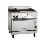 Vulcan Vulcan VTC36 Commercial Range, 36" W with (1) 36" Charbroiler and Modular Base - 66,000 BTU