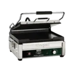Waring Waring WFG275T Sandwich / Panini Grill, Dual, with 17" x 9-1/4" Flat/Ribbed Cast Iron Cooking Surface - 120 Volts