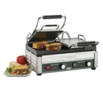 Waring Waring WFG300 Sandwich / Panini Grill, Dual, with 17" x 9-1/4" Flat Cast Iron Cooking Surface - 240 Volts