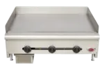 Wells Wells HDG-2430G 24.13'' Countertop Gas Griddle with Controls -