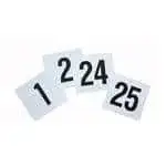 Winco TBN-25 Table Numbers Set