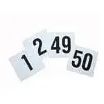 Winco TBN-50 Table Numbers Set