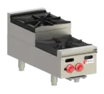 Wolf Wolf AHP212U 2 Burner Countertop Gas Hotplate / Range with Manual Controls - 60,000 BTU