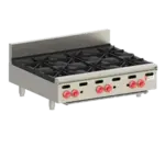 Wolf Wolf AHP636 6 Burner Countertop Gas Hotplate / Range with Manual Controls - 180,000 BTU