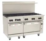Wolf Wolf
C60SS-10B-QS-COMMANDER
Restaurant Gas Range, 60" W
with
and
-