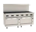 Wolf Wolf C72CC-12B Restaurant Gas Range, 72" W with 12 Burners and (2) Convection Ovens - 430,000 BTU