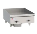 Wolf Wolf WEG24E 24'' Countertop Electric Griddle with Thermostatic Controls, 208 Volts